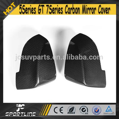 New 5Series GT 7Series Auto Car Side View Mirror House, Carbon Fiber Mirror Caps For BMW 730 740 760 520i 528i 535i 2014UP