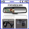 1 Year Guarantee CE&amp;RoHS 4.3 Inch Colorful TFT-LCD Car Rearview Monitor Mirror