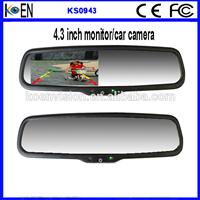 2015 Hottest Models Rearview Mirror Monitor Car reverse Camera