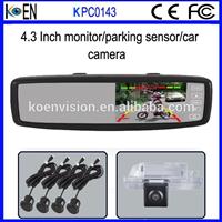 100% QC Car Camera Clip On Rearview Mirror Parking Sensor