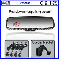 Original design Ground Detect Free Car OEM Rear View Mirror 4 Parking Sensor