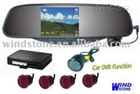 Car DVR/Car DVR with 3.5"TFT display/Car rear Mirror DVR/ 3.5 inch TFT Mirror Parking Sensor--DVR-BT728SC4