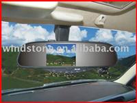 Best Car Mirror DVR/ 3.5 inch TFT Mirror Parking Sensor with DVR function--DVR-BT728SC4