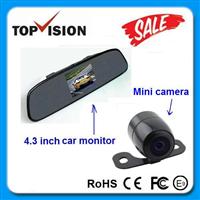 Universal Car Rear View system car lcd monitor with camera