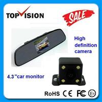 Universal Car Rear View system 4.3 car monitor with camera