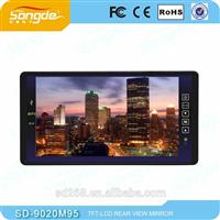 bluetooth Mirror with Parking sensor,Camera mirror for car