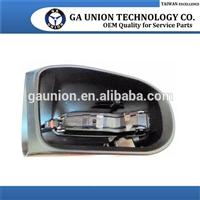 CAR DOOR MIRROR MIRROR PRIMED COVER W/LED LAMP & BULB FOOT LAMP(BLACK COVER) GA-215HS R/L FOR W220 S-CLASS '03-'06 FACELIFT