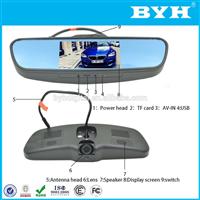 Wholesale New Multifuntional Radar Detector HD 720P DVR Rear View Mirror