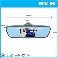 4.3inch 720P HD car rear view mirror dvr monitor