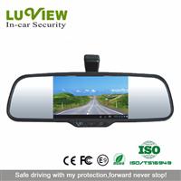 5 Inch DVR Anti-glare Rearview Mirror Monitor for Universal Vehicle