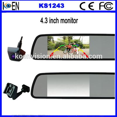 2015 Hot 4.3 Inch Monitor OEM Mirror Bracket Car Rear View Mirror