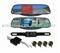 Rearview Mirror , Bluetooth Rearview Mirror with Reverse Camera System BT-728SC4