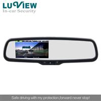 4.3 Inch Speaker Built-in Anti-glare Mirror Monitor with DVR