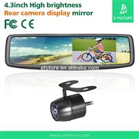 4.3 Inch car rear view parking assist system with Car Mirror Monitor and Camera