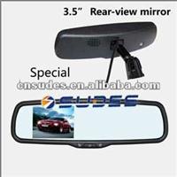 Rear View Mirror+3.5"Backup Camera Display for Toyota Hilux