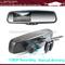 GPS tracker car rear view mirror monitor with car backup camera and 4.3 inch LCD screen