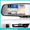 4.3 inch GPS &amp; navigation mirror monitor with car backup camera and N-DRIVE map