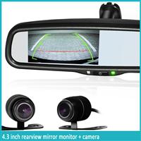 4.3 inch Car Rear View Mirror With Camera