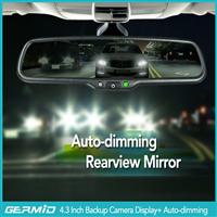 AK-043LAD 4.3" Rearview Mirror Monitor with Auto Dimming