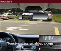 4.3inch Car dvr rear view mirror with Auto-dimming + GPS tracker