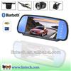 Car rearview mirror monitor bluetooth rearview monitor car with 12V DC