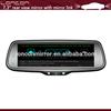 wide screen Mirror link of information synchronization and 7.3 inch LCD monitor rear view mirror monitor