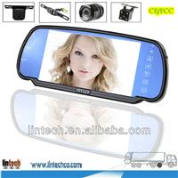 7 inch Replacement Bracket Touch Keys Rearview Mirror Car Monitor for coach