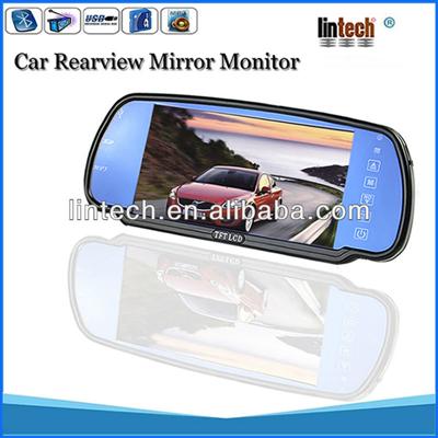 high quality bus mirror monitor, coach mirror monitor , 7'' car mirror monitor