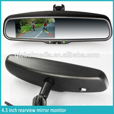 Vehicle interior mirror car LCD rear view mirror monitor parking sensors warning