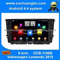 Ouchuangbo 9 Inch 1024*600 Car Multimedia Radio Dvd Android 4.4 For Volkswagen Lamando 2015 With Swc 3g Wifi Gps Navigation System