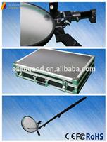 Portable convex mirror for car security, under vehicle inspection mirror for security checking