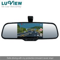 5 Inch Anti-glare G-sensor Dashcam Car Rearview Mirror Monitor for Vehicle