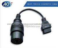 B-M-W 20 PIN To OBD2 OBDII 16 PIN Female Adapter Cable