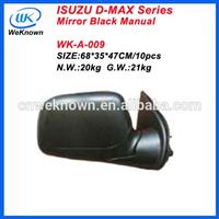 Car Mirror Black Manual Using for Isuzu D-MAX