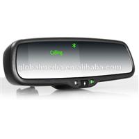 Bluetooth handsfree car rear view mirror monitor with 4.3 inch TFT LCD monitor and car backup camera