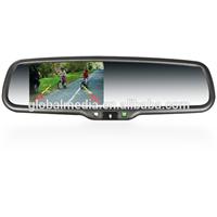 Bluetooth rearview mirror with high brightness car handsfree kit car interior mirror