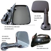 High quality auto spare parts1993-2015 LED manual electric original designs modification folding toyota hiace side mirror