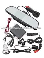 Bluetooth rearview mirror with 3.5 inch TFT monitor (BT-728SEC4) bluetooth handsfree car kit