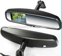 germid professional car interior rear view mirror monitor with bluetooth parking sensor
