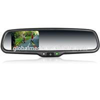 3.5 inch germid car interior rearview mirror with compass & temperature 3 years warranty