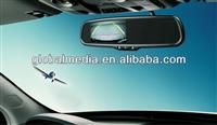 2013 New design!!! car bluetooth 4.3 inch rear view mirror monitor