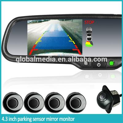 Germid parking sensor rearview mirror high brightness screen car rear view mirror monitor