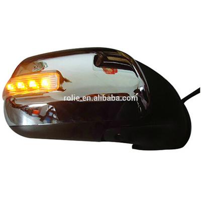 High quality toyota hilux vigo ABS glass led America rear view mirror 320*190*120