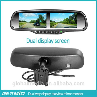 truck accessories Multiple Display Mirror Monitor EC auto-dimming OEM parking sensor backup camer for trunk