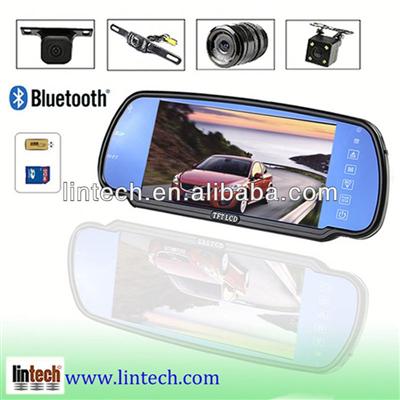 2013 the latest 7 inch LCD car mirror protection for universal car LM-070M-A