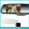 latest car bluetooth rear view mirror with backup camera OEM bracket