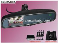 OEM-3.5inch car rearview mirror with auto-dimming,parking sensor