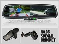 4.3inch car rearview mirror with compass with oem bracket