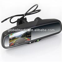 4.3 inch digital rearview mirror monitor with auto-dimming