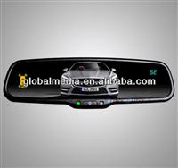 3.5 inch lcd auto dimming rear view mirror with parking sensor